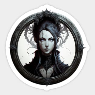 Anime Queen of the Underworld Sticker